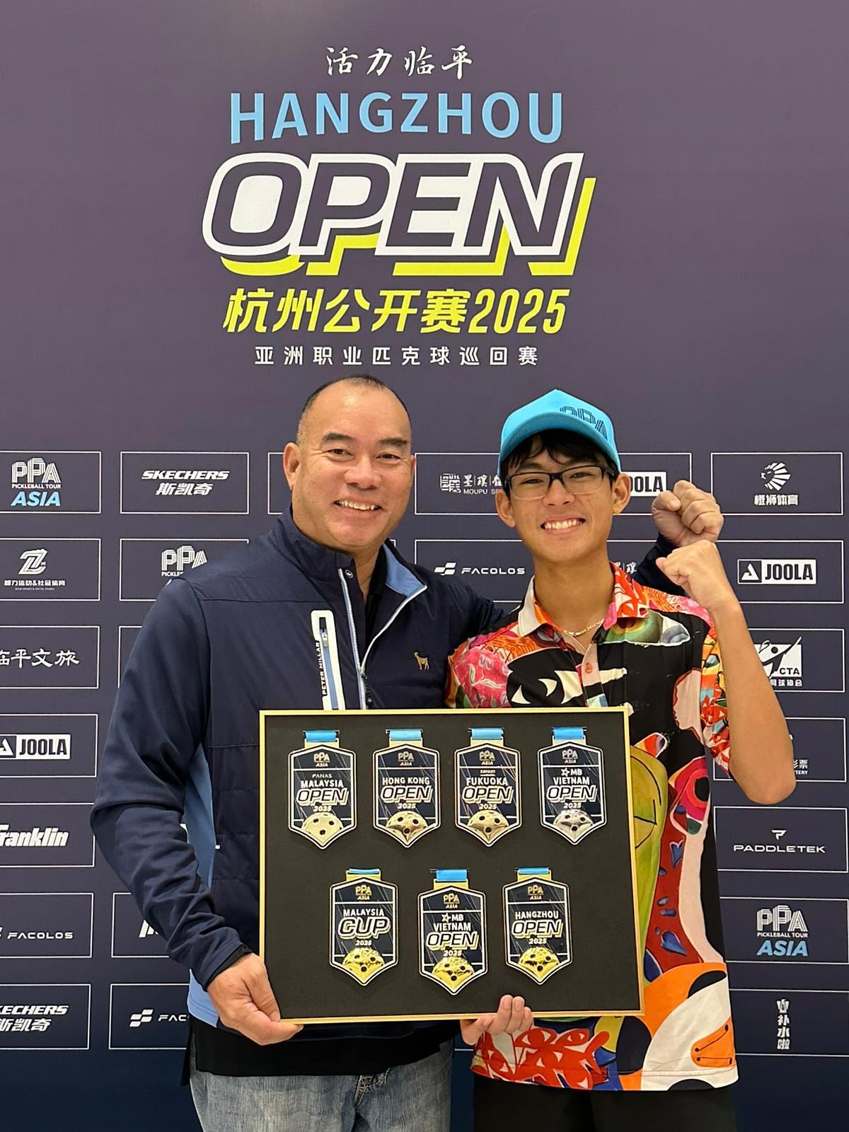 Rex Thais was recognized as the only player to medal at every PPA Tour Asia event in 2025.