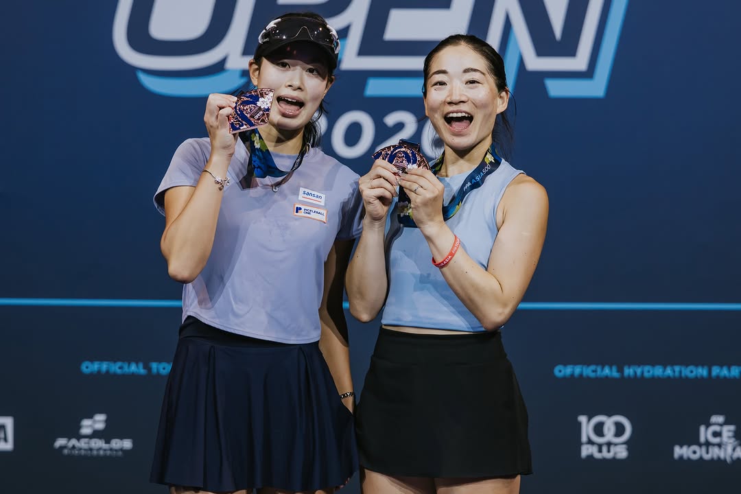 Aiko Yoshitomi's bronze medal post from the Leapmotor Singapore Open.