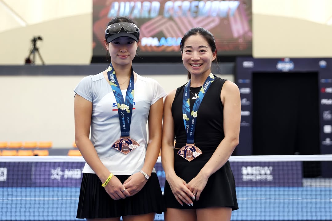 Aiko Yoshitomi on court at the PPA Asia MB Ho Chi Minh City Open.
