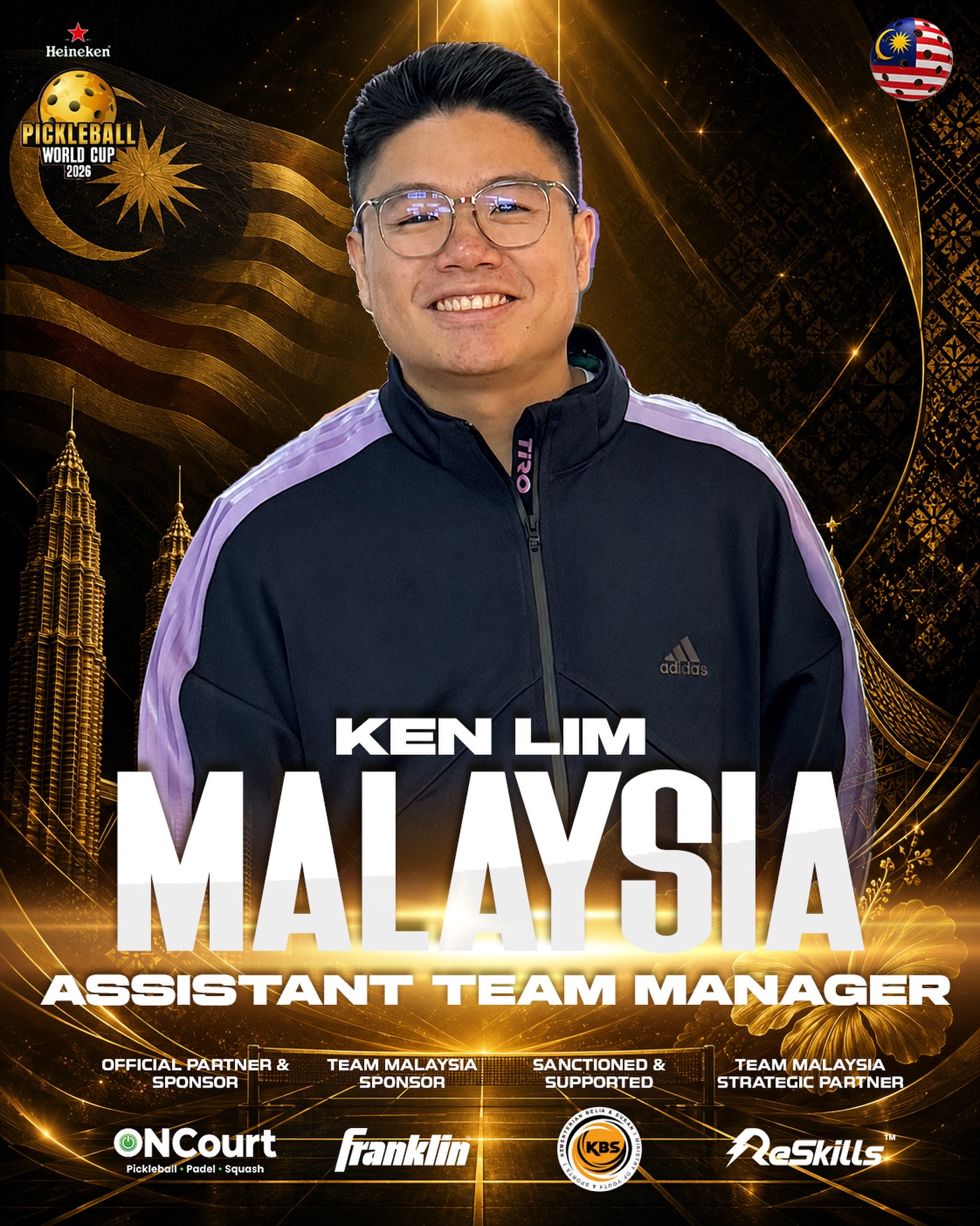 Ken Lim named Team Malaysia assistant team manager