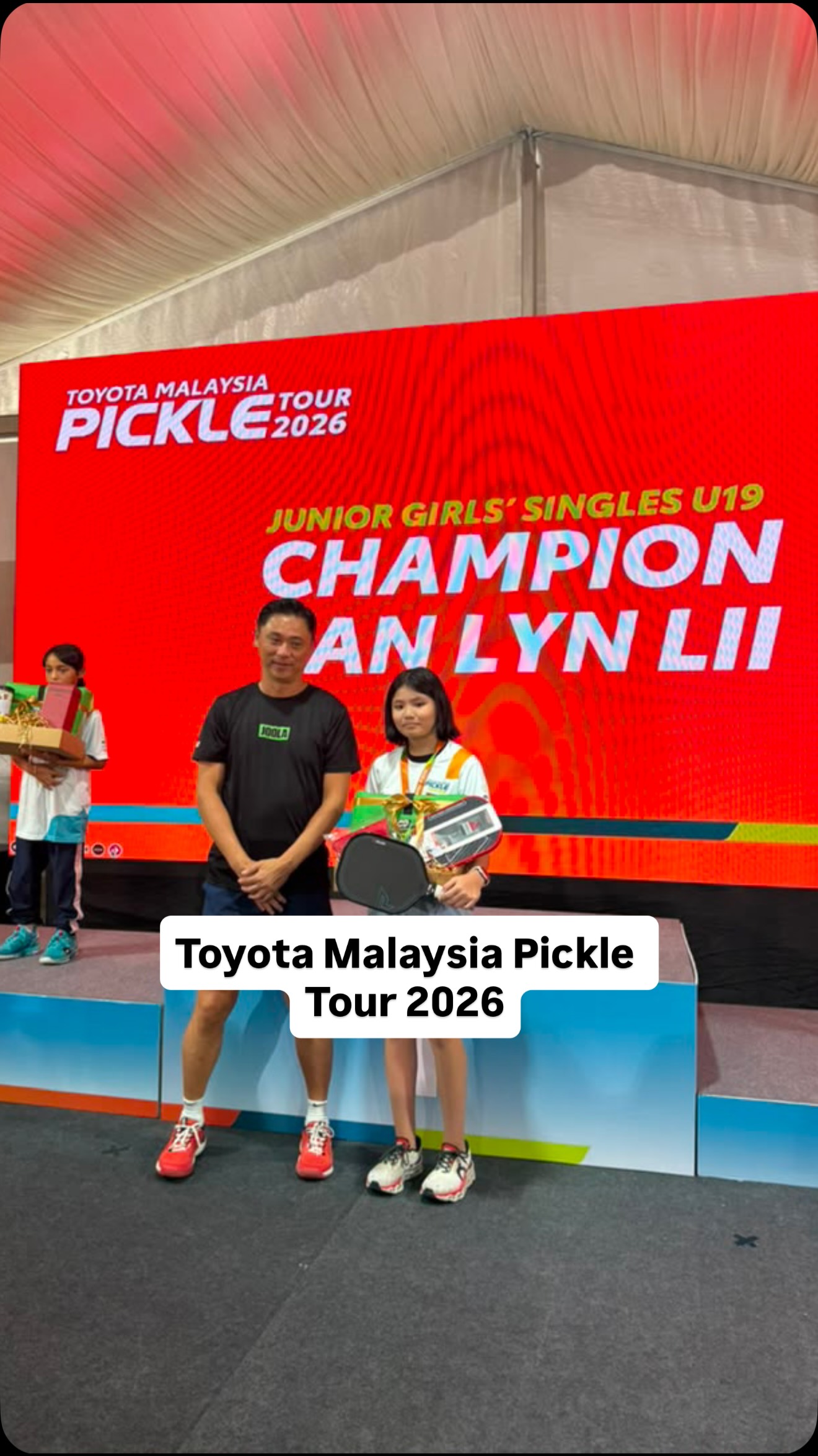 Kimberly Tan wins U19 Girls Singles at Toyota Malaysia Pickle Tour 2026