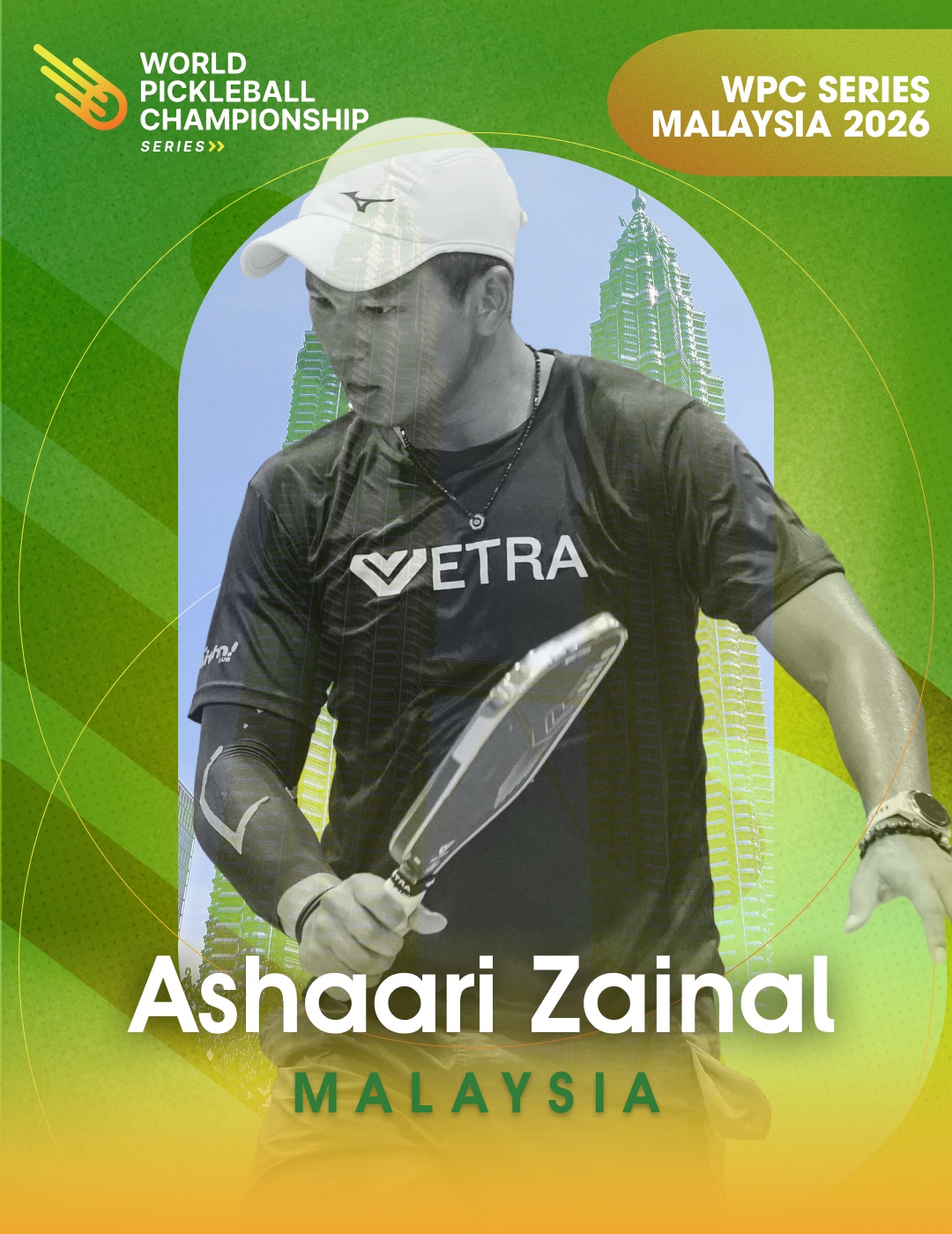 WPC Series Malaysia 2026 player spotlight, Ashaari Zainal, competing on home court