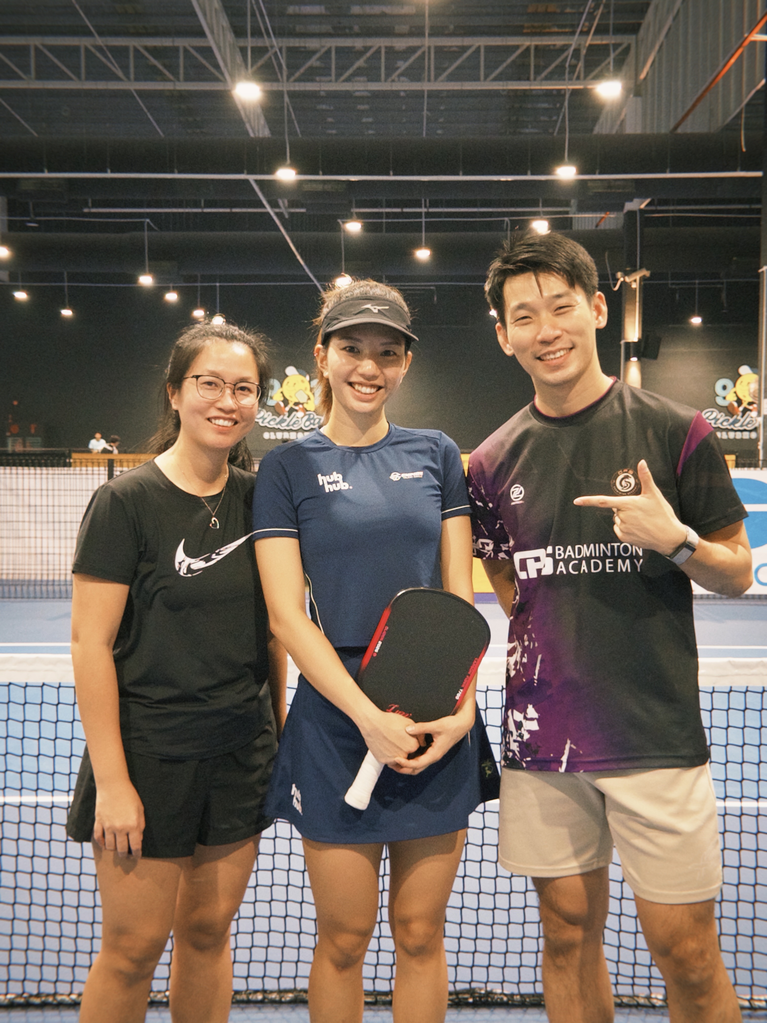 Coach Sabrina Gee's Backhand Master Pickleball Clinic at 91 PickleBall Clubhouse