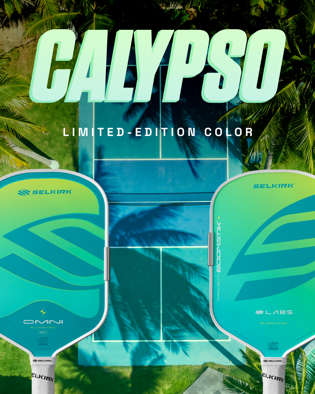 Selkirk Calypso limited-edition paddle colorway