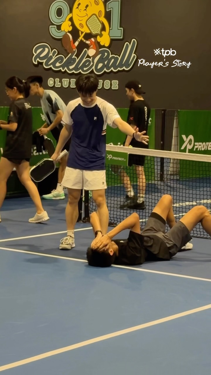 Brandon Cheah and Meng Tat celebrate winning bronze at WPC Malaysia's 19+ Men's Doubles Open, upsetting the No. 1 seed