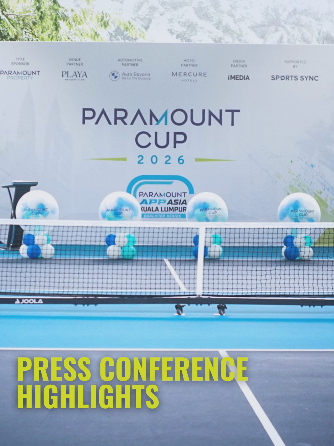 Paramount Cup 2026 official announcement graphic