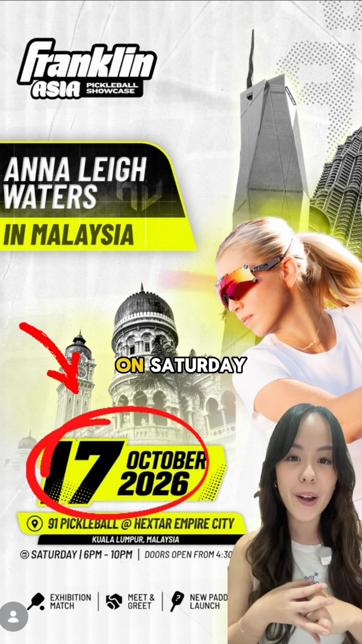 A Pickle Base host circling 17 October 2026 on a Franklin Asia Pro Showcase poster