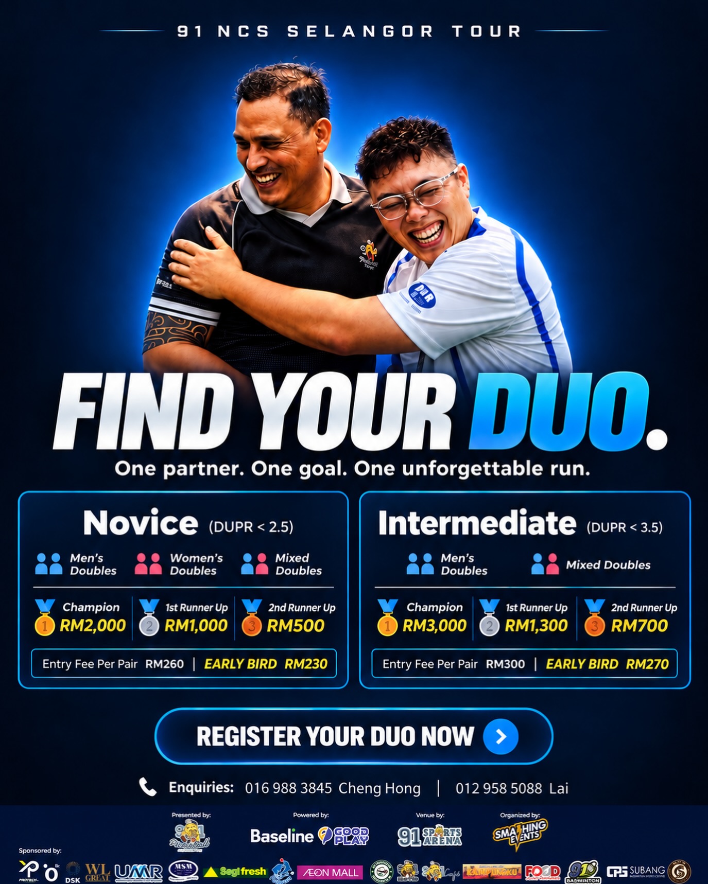 91 NCS registration call