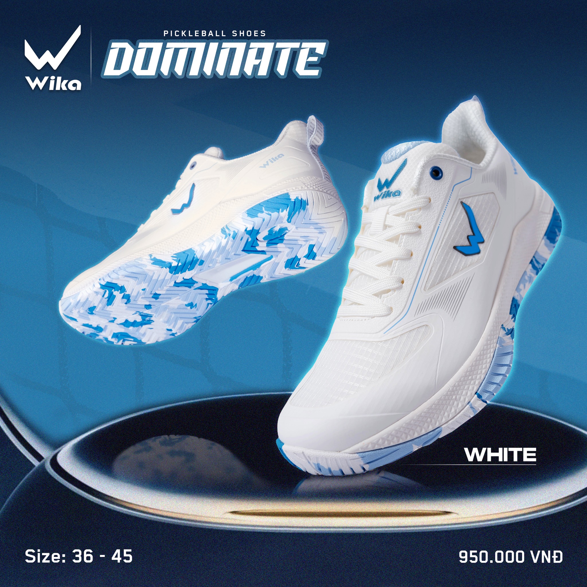 Wika Dominate white colourway