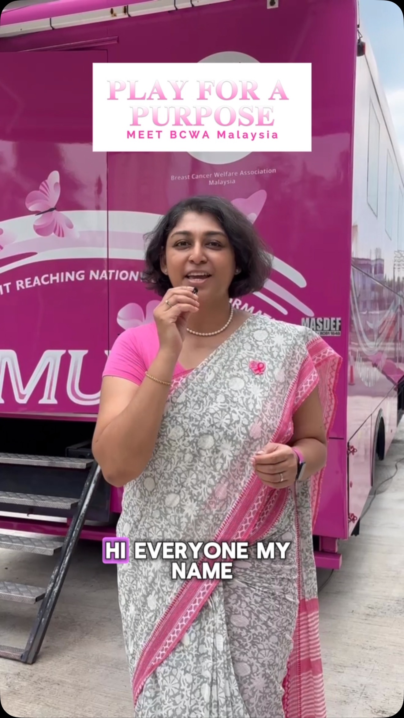 Frame from the Mothership Play for a Purpose Reel about BCWA Malaysia
