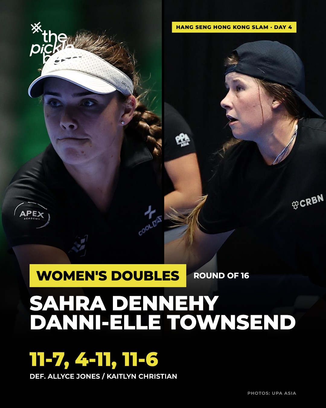 Sahra Dennehy and Danni-Elle Townsend at the Hong Kong Slam